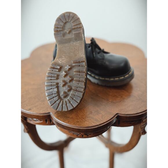 Dr. Martens Industrial Steel Toe Lace Up Loafers MIE England Women's 5 #0016 - Picture 6 of 8